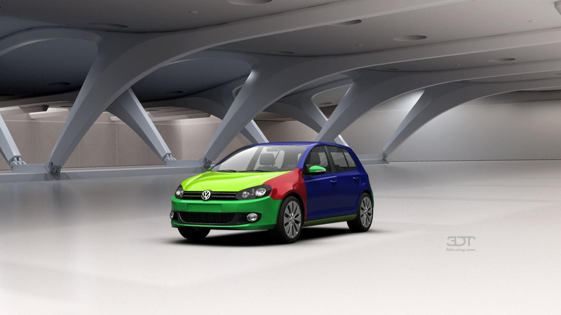 Illustration for article titled 3DT - Harlequin Golf Edition